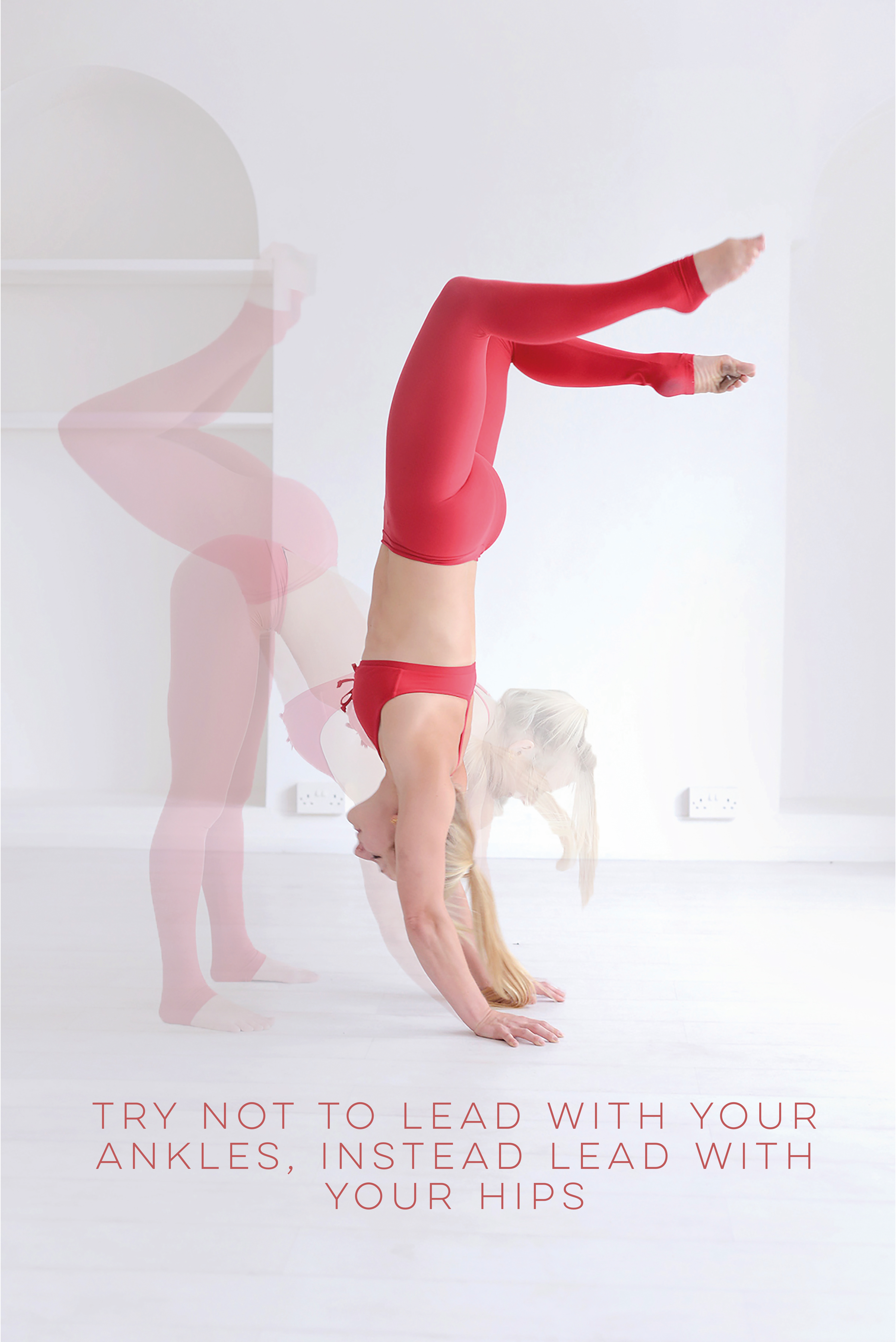 How not to jump into a handstand: donkey kick handstand