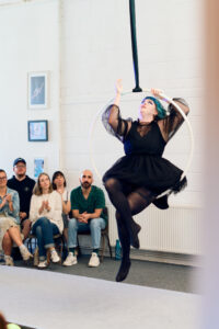 Read more about the article Do I have to be strong to try Aerial Hoop?